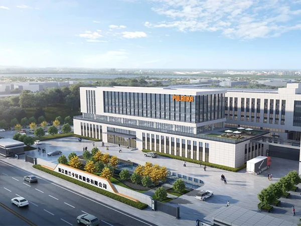 プランカの66エーカーの新しい工場